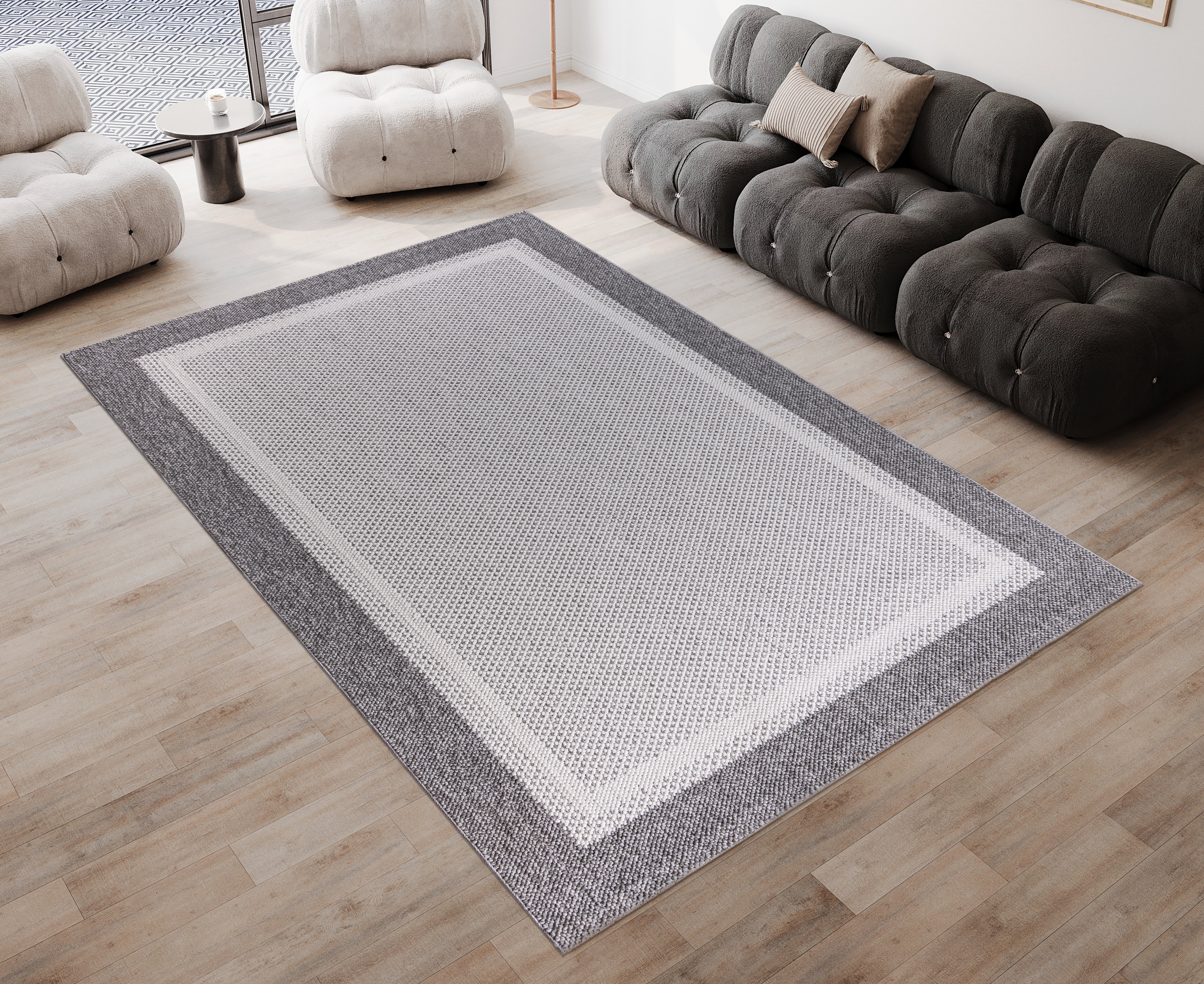 rug.rug 　no2 nuLOOM Sabina Diamond Trellis Beige 8 ft. x 10 ft. Indoor