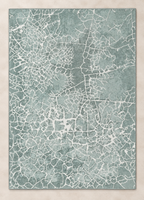 Pastel Prime Machine Washable Rug — full rug in soft daylight