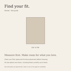 Stoned Machine Washable Rug — actual size options; availability shown in selector
