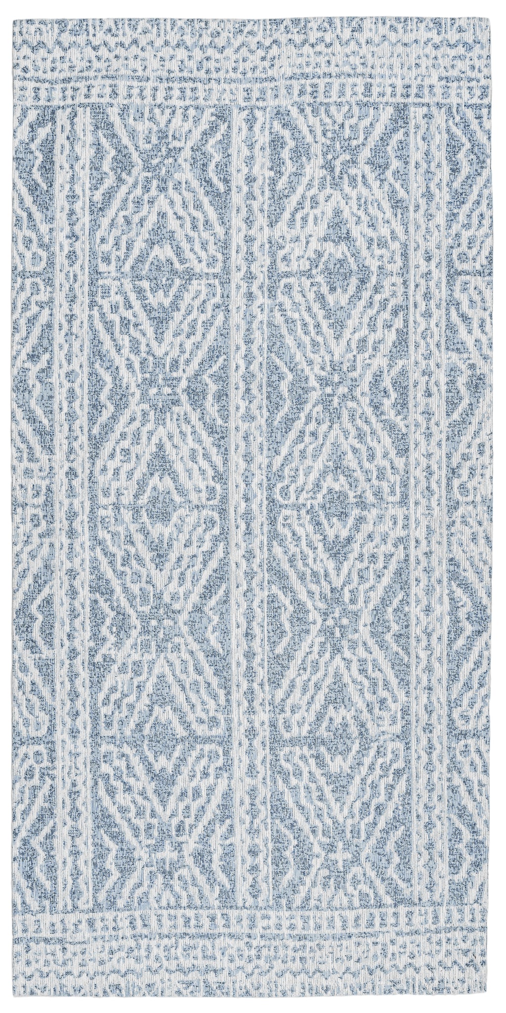 Washable Area rug | The Rugger Lillian | Light Blue & White | 3x7 | By MotherRuggers.com | Machine Washable | Jacquard Woven | Pet Friendly | Kid Friendly | Machine Wash | Line Dry | Living Room | Kitchen | Bedroom | High-Traffic | Anti-Slip | Three-year warranty with proper care | Shake or light Vacuum | Machine Wash as needed | Dry Flat or Line Dry | Dries fast
