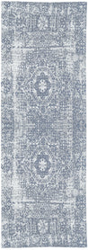 Washable Area rug | The Rugger Vintage Vibe | Blue & White | 3x7 | By MotherRuggers.com | Machine Washable | Jacquard Woven | Pet Friendly | Kid Friendly | Machine Wash | Line Dry | Living Room | Kitchen | Bedroom | High-Traffic | Anti-Slip | Three-year warranty with proper care | Shake or light Vacuum | Machine Wash as needed | Dry Flat or Line Dry | Dries fast