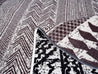 Washable Area rug | Simon & Yildirim Reversible Play | Red Wine & White with Reversible Black & White Close-up | 5x8 | By MotherRuggers.com | Machine Washable | Jacquard Woven | Uniquely Reversible | Pet Friendly | Kid Friendly | Machine Wash | Line Dry | Living Room | Covered Patio | Entry Way | Bedroom | High-Traffic | Three-year warranty with proper care | Shake or light Vacuum | Machine Wash as needed | Dry Flat or Line Dry | Dries fast