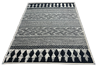 Washable Area rug | Simon & Yildirim Reversible Wink | Black & White Zig-zag | 5x8 | By MotherRuggers.com | Machine Washable | Jacquard Woven | Uniquely Reversible | Pet Friendly | Kid Friendly | Machine Wash | Line Dry | Living Room | Covered Patio | Entry Way | Bedroom | High-Traffic | Three-year warranty with proper care | Shake or light Vacuum | Machine Wash as needed | Dry Flat or Line Dry | Dries fast