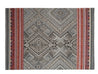 Washable Area rug | The Jacquard Bergama | Geometric Patterns with Red, Black & Beige Side View | 5x8 | By MotherRuggers.com | Machine Washable | Jacquard Woven | Pet Friendly | Kid Friendly | Machine Wash | Line Dry | Living Room | Kitchen | Bedroom | High-Traffic | Anti-Slip | Three-year warranty with proper care | Shake or light Vacuum | Machine Wash as needed | Dry Flat or Line Dry | Dries fast