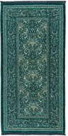 Washable Area rug | Simon & Yildirim Ease of Elegance Auqa | Aqua & Green | 3x8 | By MotherRuggers.com | Machine Washable | Jacquard Woven | Pet Friendly | Kid Friendly | Machine Wash | Line Dry | Living Room | Covered Patio | Entry Way | Bedroom | High-Traffic | 2-year warranty with proper care | Shake or light Vacuum | Machine Wash as needed | Dry Flat or Line Dry | Dries fast
