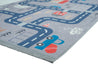 Rugaroos Road Home Kid's Machine Washable Play Rug | Road map around Town | Corner Close-up | 4x6 | Mother Ruggers | Washable Rugs | Kid's Rugs | Eco Friendly Rug| Pet Friendly | Kid Friendly | Machine Wash | Line Dry | Bedroom | High-Traffic | Two-year warranty with proper care | Shake or light Vacuum | Machine Wash as needed | Dry Flat or Line Dry | Dries fast | Hand Drawn - Digitally Printed | Velvet | Easy- Clean