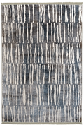 Area rug | Chennie Chic Cascade 5 x 8 | By Mother Ruggers.com | Machine Washable | Chenille Woven | Black | White | Beige | Off White | Dark faded back ground | White short Stripes | Blue Fade |Pet Friendly | Kid Friendly | Machine Wash Line Dry | Living Room | Kitchen | Bedroom | Moderate Traffic | High Traffic mat recommended | Three year warranty with proper care | Shake or light Vacuum | Machine Wash | Dry Flat or Line Dry | Dries fast