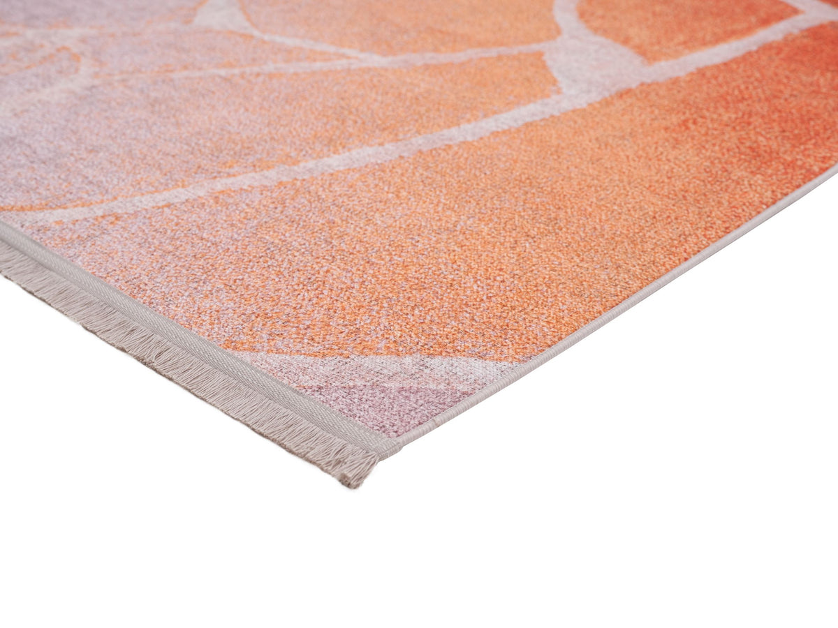 Area rug | Chennie Chic Raff 5x8 | By Mother Ruggers.com | Machine Washable | Chenille Woven | Burnt Orange | Dark Yellow |Brown | Beige | Animal Print | Giraffe Design | Pet Friendly | Kid Friendly | Machine Wash Line Dry | Living Room | Kitchen | Bedroom | Moderate Traffic | High Traffic mat recommended | Three year warranty with proper care | Shake or light Vacuum | Machine Wash | Dry Flat or Line Dry | Dries fast
