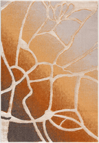 Area rug | Chennie Chic Raff 5x8 | By Mother Ruggers.com | Machine Washable | Chenille Woven | Burnt Orange | Dark Yellow |Brown | Beige | Animal Print | Giraffe Design | Pet Friendly | Kid Friendly | Machine Wash Line Dry | Living Room | Kitchen | Bedroom | Moderate Traffic | High Traffic mat recommended | Three year warranty with proper care | Shake or light Vacuum | Machine Wash | Dry Flat or Line Dry | Dries fast