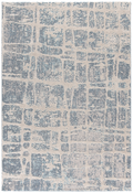 Area rug | Chennie Chic Stacey |5x8 | By MotherRuggers.com | Machine Washable | Chenille Woven | light blue background | Off-White unstructured lines|Pet Friendly | Kid Friendly | Machine Wash | Line Dry | Living Room | Kitchen | Bedroom | Moderate Traffic | High Traffic mat recommended | Three-year warranty with proper care | Shake or light Vacuum | Machine Wash as needed | Dry Flat or Line Dry | Dries fast