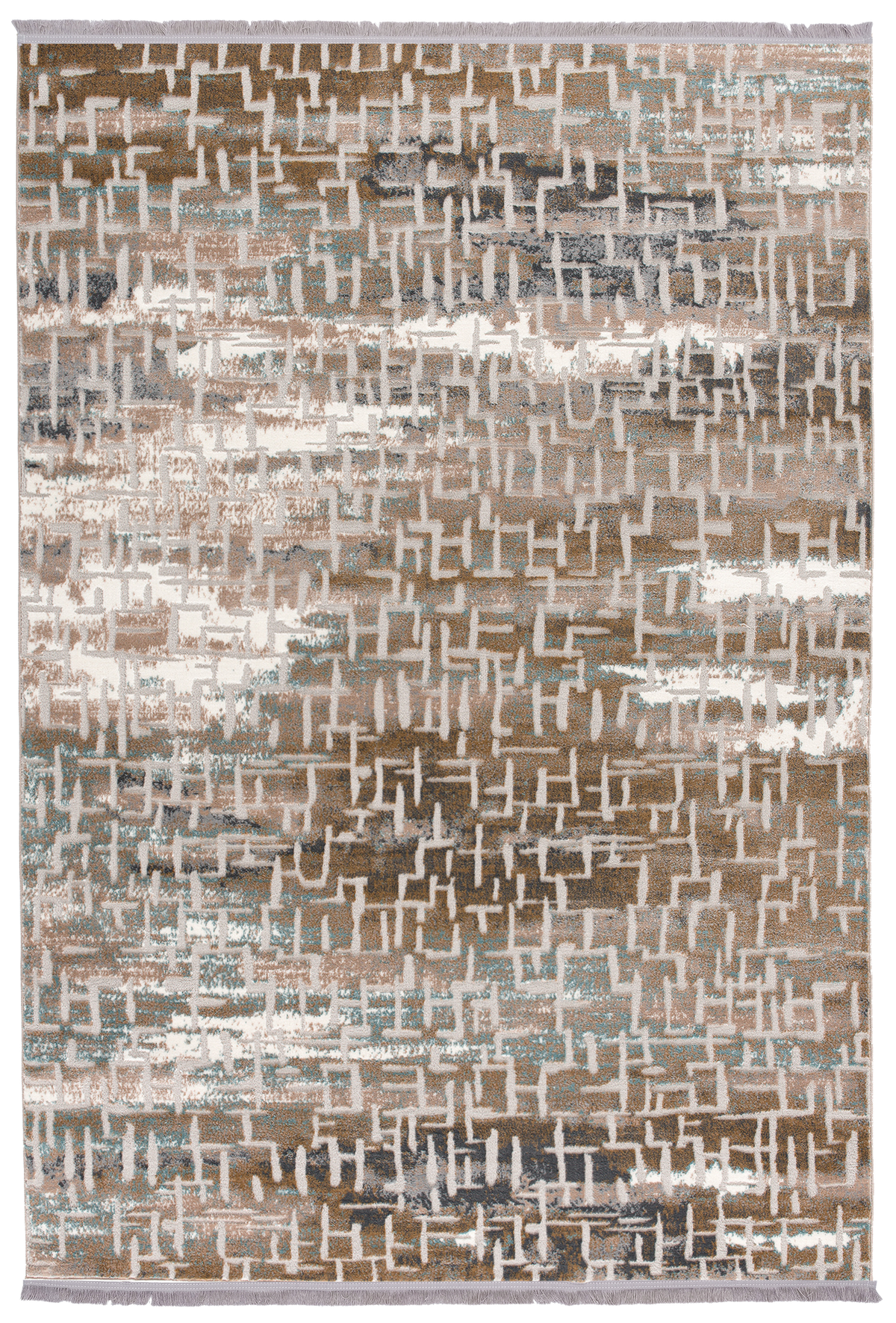 Area rug | Chennie Chic Slide |5x8 | By MotherRuggers.com | Machine Washable | Chenille Woven | Unstructured Short Line Design | Shades of Gray | Brown| Accent white |Pet Friendly | Kid Friendly | Machine Wash | Line Dry | Living Room | Kitchen | Bedroom | Moderate Traffic | High Traffic mat recommended | Three-year warranty with proper care | Shake or light Vacuum | Machine Wash as needed | Dry Flat or Line Dry | Dries fast