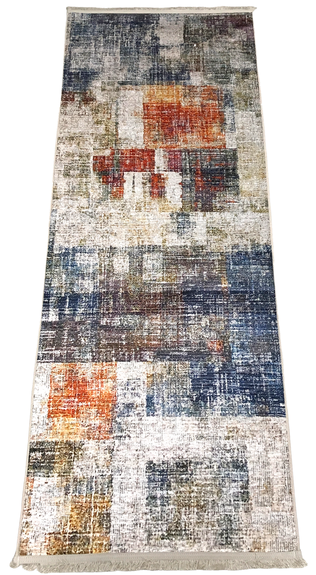 Chennie Chic Abstract 3x8 Area Rug By Mother Ruggers | Motherruggers.com | Washable Area Rug | Washable Chennille Rug 
