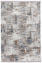 Area rug | Chennie Chic Stash |5x8 |3x8 Runner | By MotherRuggers.com | Machine Washable | Chenille Woven | Off White Background | Thin sketch lines Blue and Brown | contemporary |Pet Friendly | Kid Friendly | Machine Wash | Line Dry | Living Room | Kitchen | Bedroom | Moderate Traffic | High Traffic mat recommended | Three-year warranty with proper care | Shake or light Vacuum | Machine Wash as needed | Dry Flat or Line Dry | Dries fast