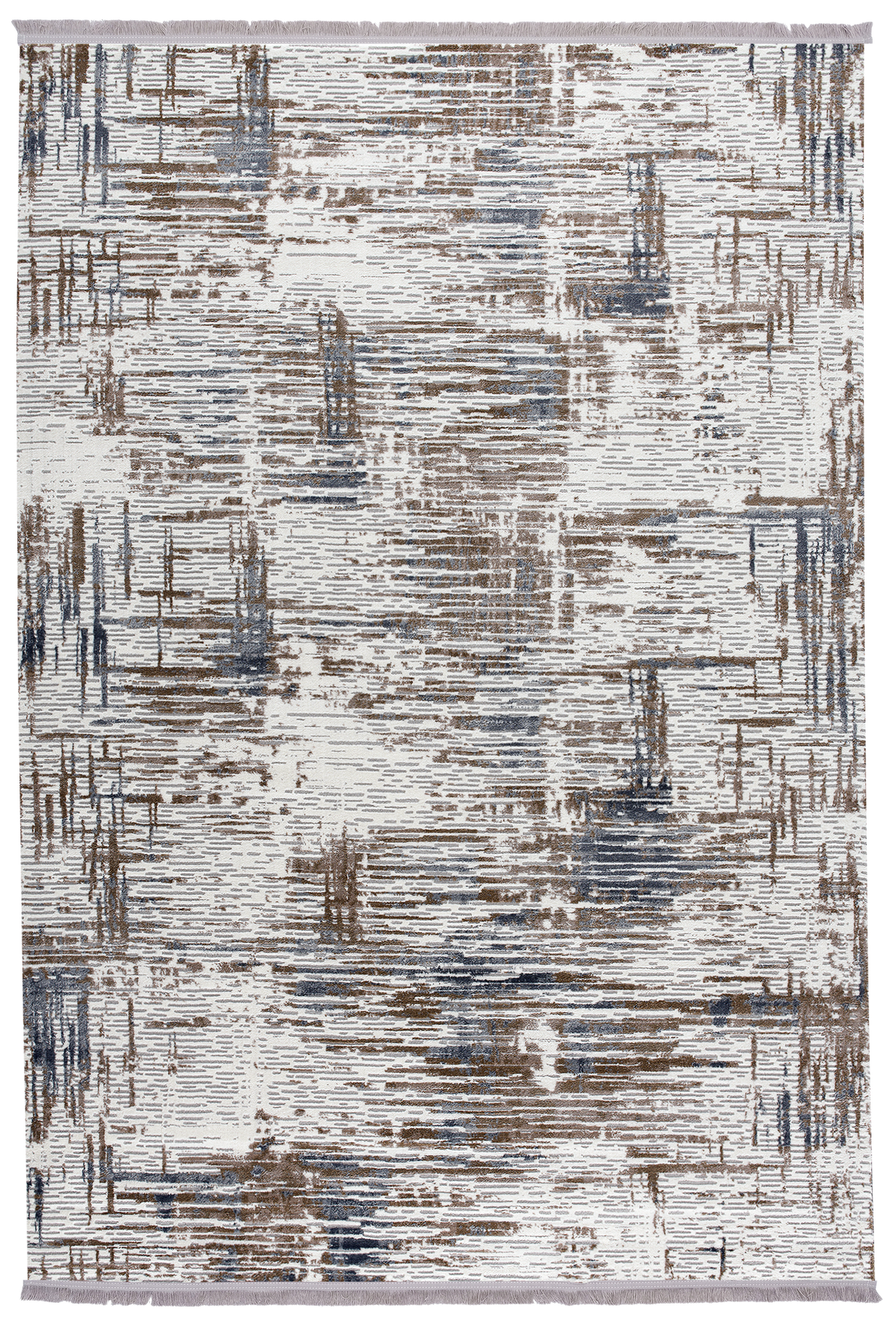 Area rug | Chennie Chic Stash |5x8 |3x8 Runner | By MotherRuggers.com | Machine Washable | Chenille Woven | Off White Background | Thin sketch lines Blue and Brown | contemporary |Pet Friendly | Kid Friendly | Machine Wash | Line Dry | Living Room | Kitchen | Bedroom | Moderate Traffic | High Traffic mat recommended | Three-year warranty with proper care | Shake or light Vacuum | Machine Wash as needed | Dry Flat or Line Dry | Dries fast