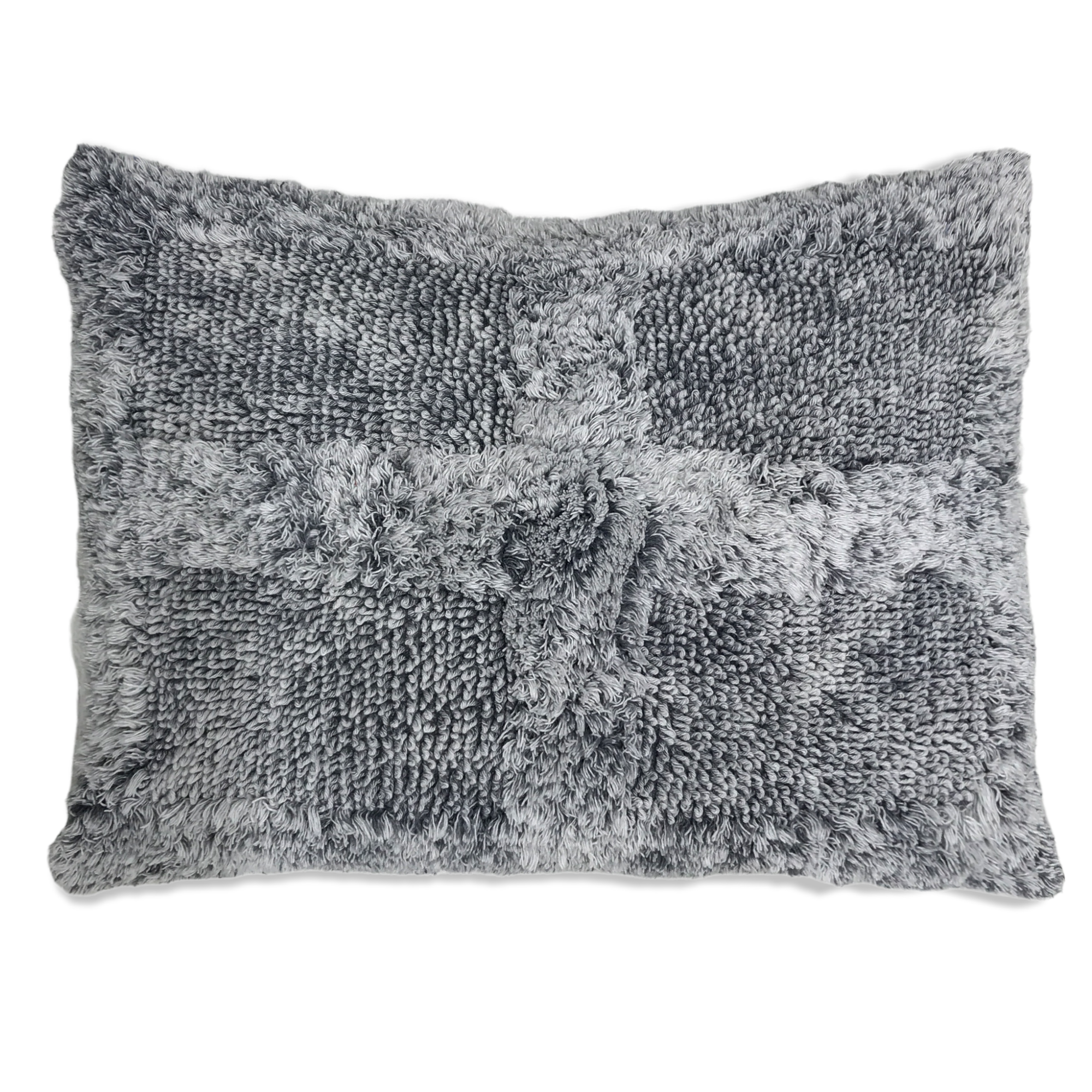 Stone Wash Cross Pattern Pillow
